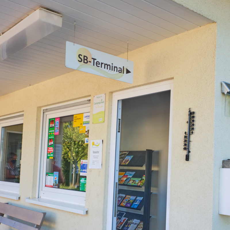 der sb terminal am eingang