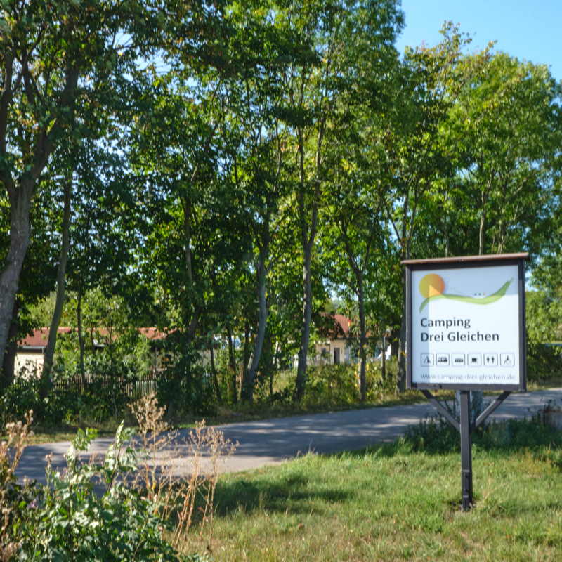anfahrt und willkommen camping drei gleichen