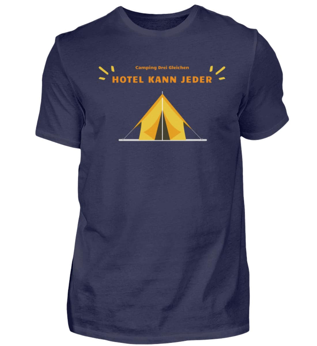 Hotel kann jeder - Campen Zelt - Herren Premiumshirt-198