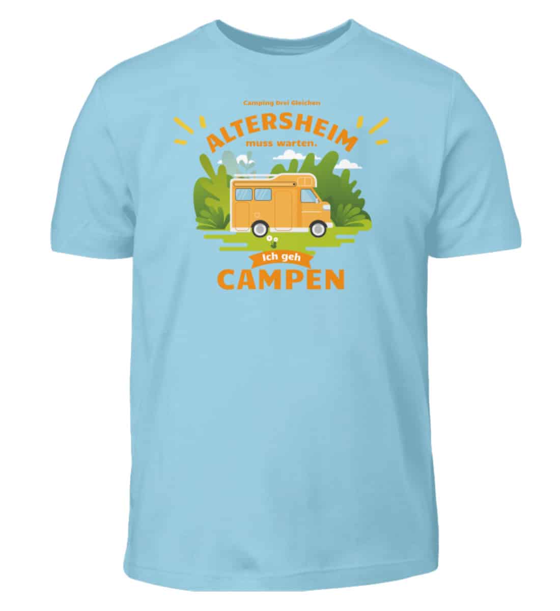 Altersheim muss warten -Campen Wohnmobil - Kinder T-Shirt-674