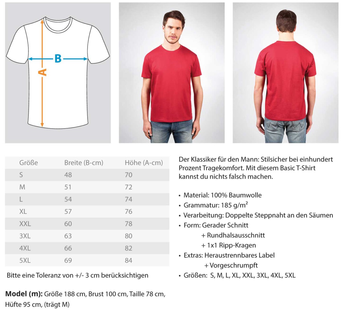 Alles Kacke, alles Mist - Herren Shirt - Image 10