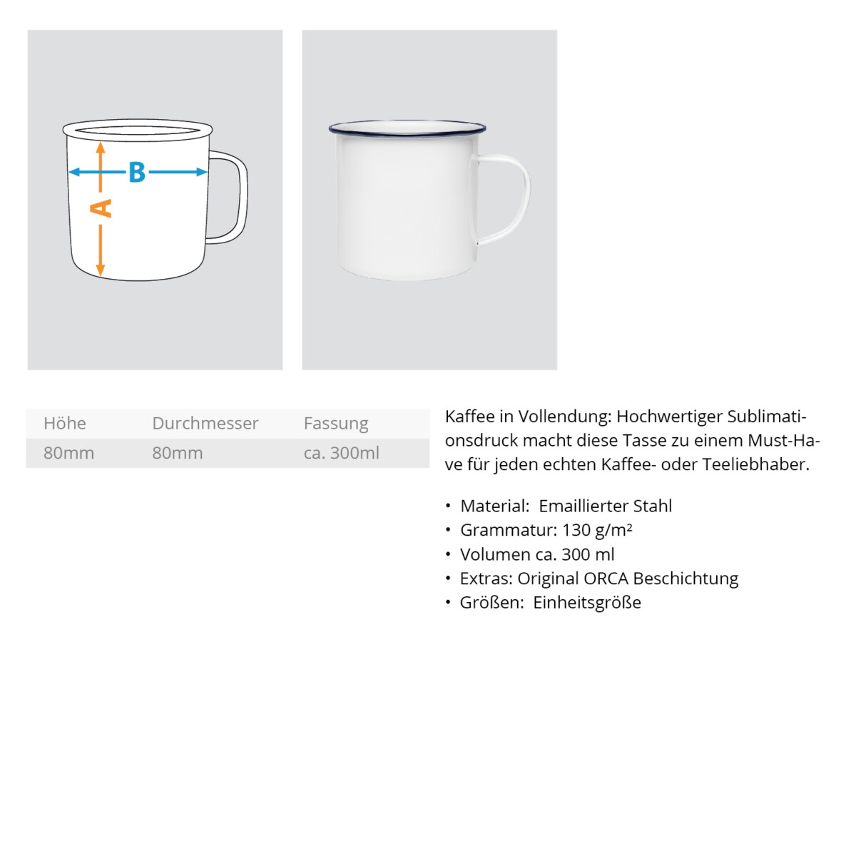 Altersheim muss warten - Emaille Tasse - Image 3