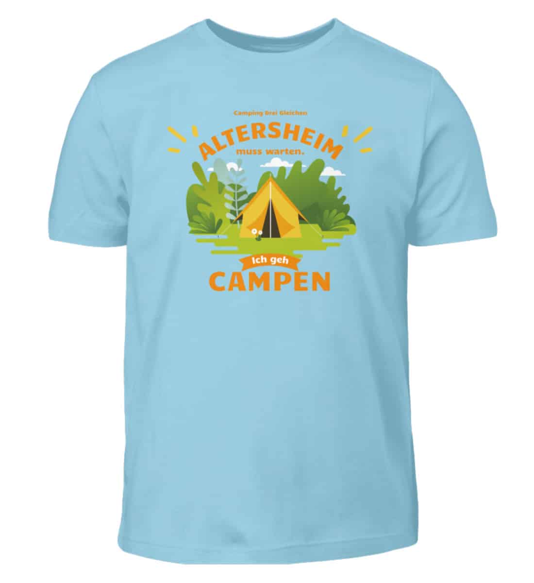 Altersheim muss warten - Campen Zelt - Kinder T-Shirt-674