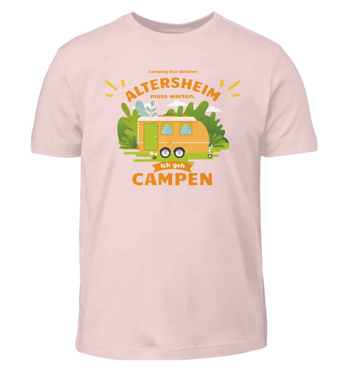 Altersheim muss warten Campen Wohnwagen - Kinder T-Shirt-5823