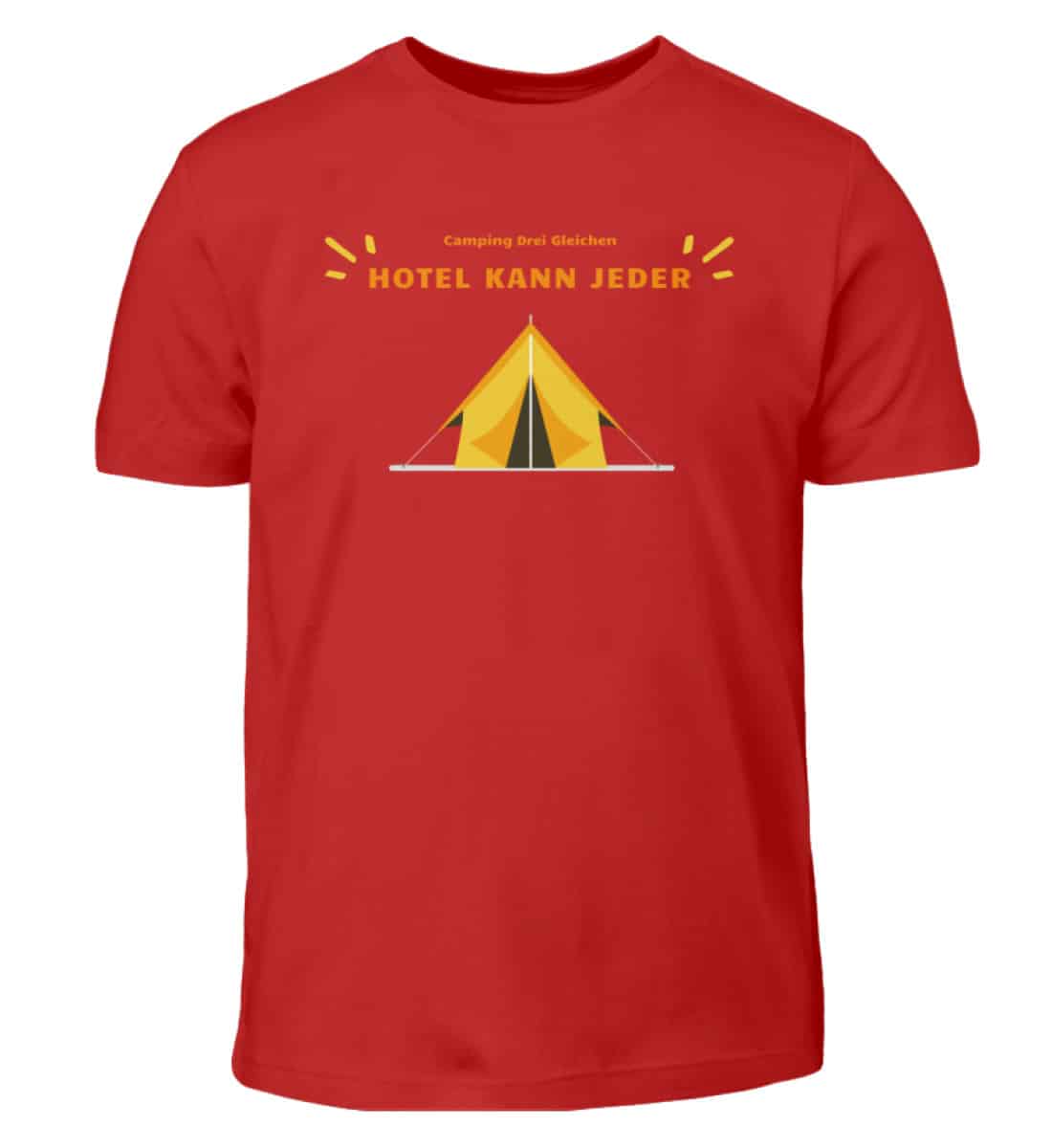Hotel kann jeder - Campen Zelt - Kinder T-Shirt-4