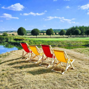 golfplatz drei gleichen